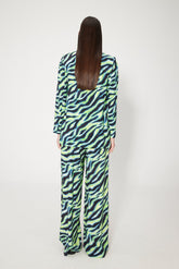 RELAX FIT PRINTED BLAZER